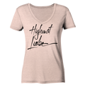 Highmatliebe - Ladies Organic V-Neck Shirt