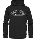 Hamburg Skyline - Organic Basic Hoodie