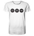 Welle - Dreizack - Möwe - Organic Basic Shirt