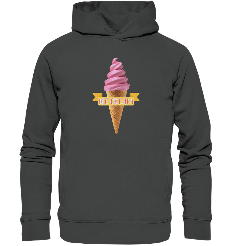 Ice Cream - Organic Fashion Hoodie