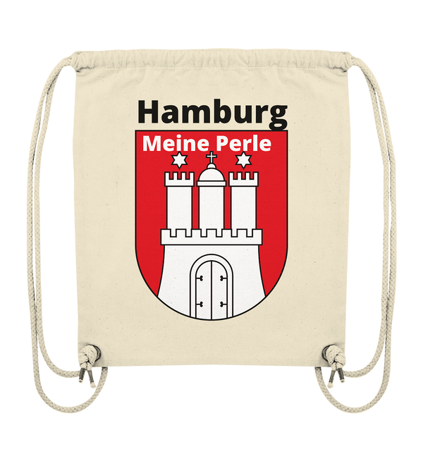 Hamburg meine Perle - Organic Gym-Bag