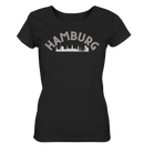 Hamburg Skyline - Ladies Organic Basic Shirt