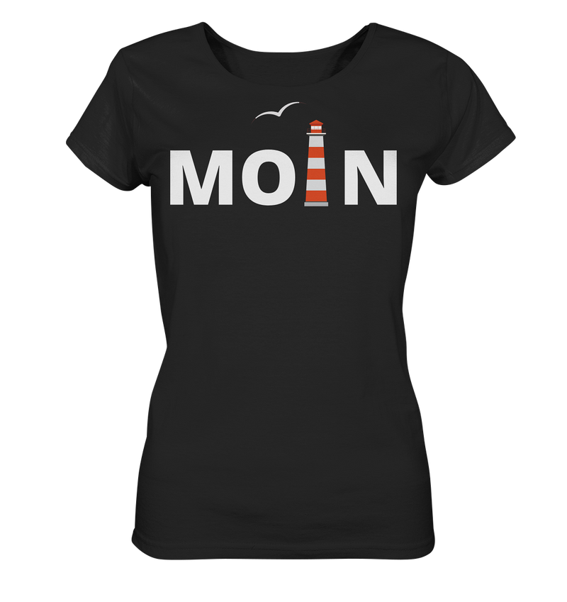 Moin Leuchtturm - Ladies Organic Basic Shirt