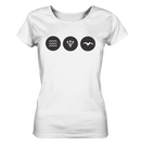 Welle - Dreizack - Möwe - Ladies Organic Basic Shirt