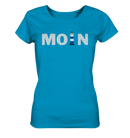 Moin Leuchtturm blau - Ladies Organic Shirt