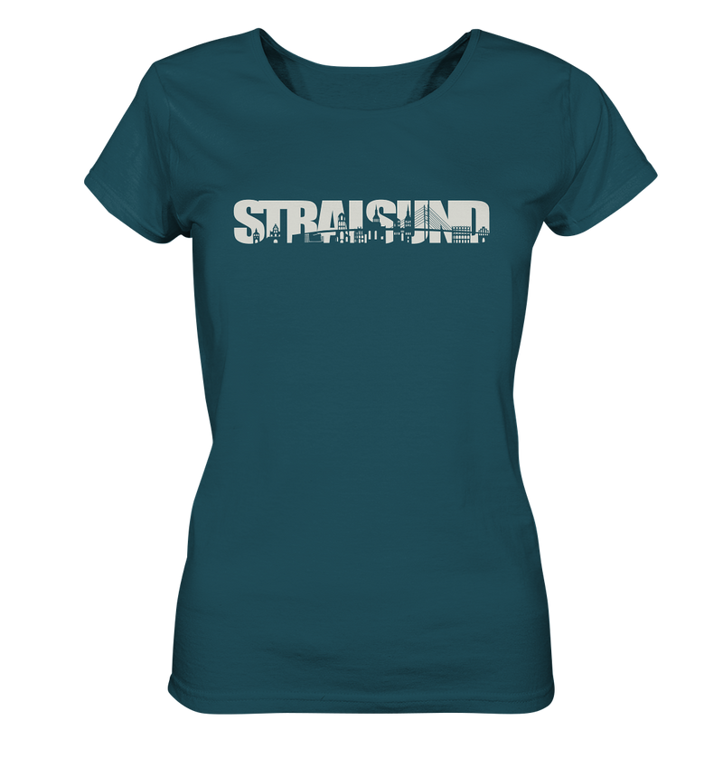 Stralsund Skyline - Ladies Organic Shirt