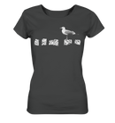 Möwe auf Buhne - Ladies Organic Shirt