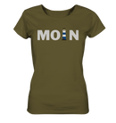 Moin Leuchtturm blau - Ladies Organic Shirt