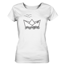 Papierschiff - Ladies Organic Shirt