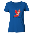 Love Highheels - Ladies Organic V-Neck Shirt
