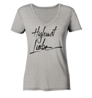 Highmatliebe - Ladies Organic V-Neck Shirt