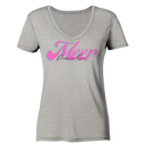 Forever love Meer - Ladies Organic V-Neck Shirt