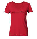 Meeresrauschen - Ladies Organic V-Neck Shirt