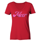 Forever love Meer - Ladies Organic V-Neck Shirt
