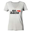 bacio by Afu - Ladies Organic V-Neck Shirt
