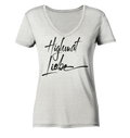 Highmatliebe - Ladies Organic V-Neck Shirt