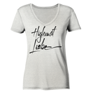 Highmatliebe - Ladies Organic V-Neck Shirt