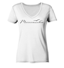 Meeresrauschen - Ladies Organic V-Neck Shirt
