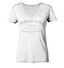 MEERLIEBE - Ladies Organic V-Neck Shirt