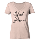 Highmatliebe - Ladies Organic V-Neck Shirt