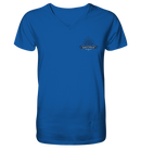 Windrose klein - Mens Organic V-Neck Shirt