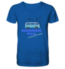 Warnemünde Beach 2 - Mens Organic V-Neck Shirt
