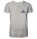 Windrose klein - Mens Organic V-Neck Shirt