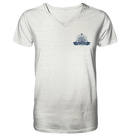 Windrose klein - Mens Organic V-Neck Shirt