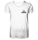 Windrose klein - Mens Organic V-Neck Shirt