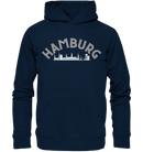 Hamburg Skyline - Organic Basic Hoodie