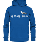 Möwe auf Buhne - Organic Basic Hoodie