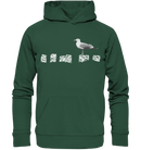 Möwe auf Buhne - Organic Basic Hoodie