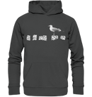 Möwe auf Buhne - Organic Basic Hoodie