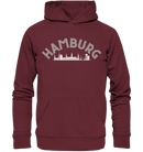 Hamburg Skyline - Organic Basic Hoodie