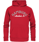 Hamburg Skyline - Organic Basic Hoodie