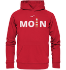 Moin Leuchtturm - Organic Basic Hoodie