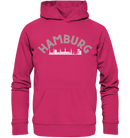 Hamburg Skyline - Organic Basic Hoodie