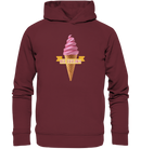 Ice Cream - Organic Fashion Hoodie