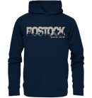Rostock Skyline - Organic Hoodie