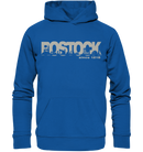 Rostock Skyline - Organic Hoodie
