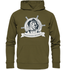 Seemann-Steuerrad-Rostock - Organic Hoodie