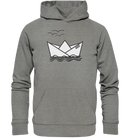 Papierschiff - Organic Hoodie