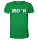 Moin Leuchtturm blau - Organic Shirt