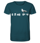 Möwe auf Buhne - Organic Shirt