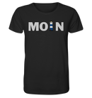 Moin Leuchtturm blau - Organic Shirt