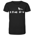 Möwe auf Buhne - Organic Shirt