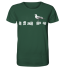 Möwe auf Buhne - Organic Shirt