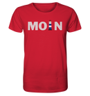 Moin Leuchtturm blau - Organic Shirt