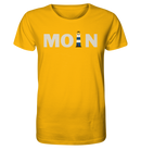 Moin Leuchtturm blau - Organic Shirt