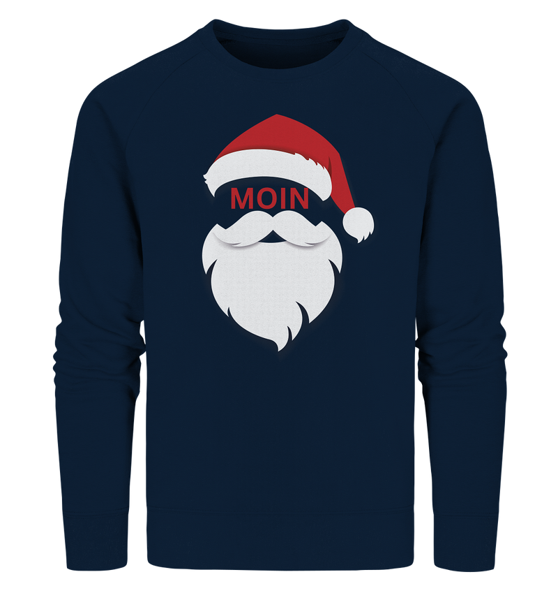Moin Weihnachtsmann - Organic Sweatshirt